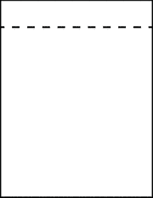 OL176- 8.5" x 11" Blank Label Template