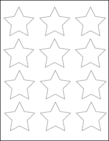 OL195- 2.3758" x 2.2601" Blank Label Template