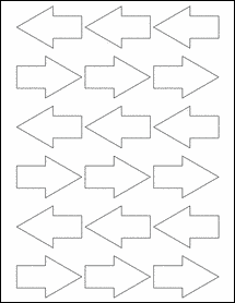 OL197- 2.3749" x 1.5313" Blank Label Template