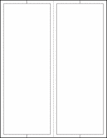 OL338- 3.75" x 10.5" Blank Label Template
