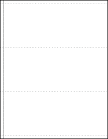 OL366- 8.25" x 3.5" Blank Label Template