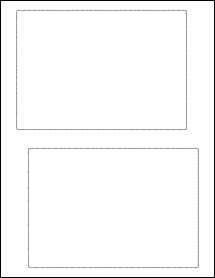 OL395- 6.78" x 4.75" Blank Label Template