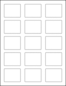 OL421- 2.125" x 1.6875" Blank Label Template