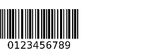 Interleaved 2 of 5 Barcode