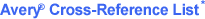 Cross-Reference List