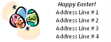 Easter Eggs Template