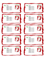 Santa Claus Address Label