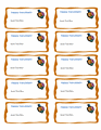 Hanukkah Dreidel  Label