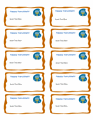 Hanukkah Menorah Label