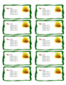 Kwanzaa Address Label