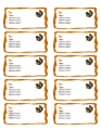 Cornucopia Address Label