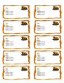 Turkey Address Label
