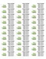 Feliz Navidad Address Label
