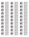 Santa Claus Address Label
