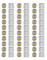 Easter Eggs 2 Address Label