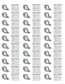 Ghost Address Label