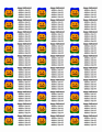Pumpkin 2 Address Label