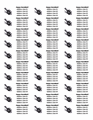 Dreidel Address Label