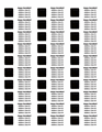Menorah Address Label