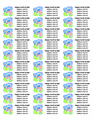 American Flag 2 Address Label