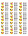 Kwanzaa 2 Address Label
