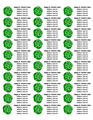 Four-leaf Clover Address Label