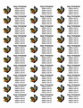 Cornucopia Address Label