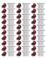 Chocolates 2 Address Label
