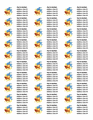 Wedding You're Invited Address Label