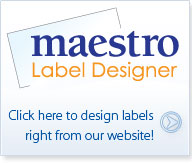 Use Maestro Label Designer