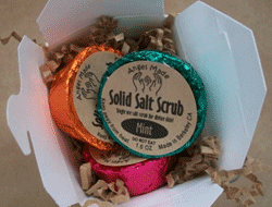 Permanent Labels - Cosmetic Labels Solid Salt Scrub
