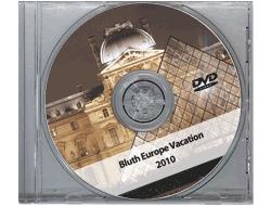 DVD Labels - Family Vacation DVD