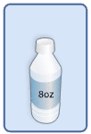 8oz water bottle