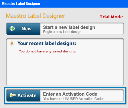 Once logged in, your account will need to be activated to remove the Free Trial watermark.