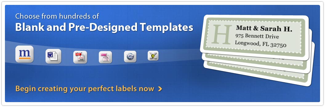 Templates for Every Label Size