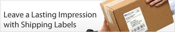 Leave a lasting impression with shipping labels