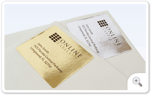 Gold Foil Inkjet Labels (GI)
