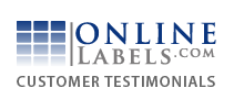 Online Labels Testimonials