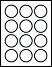 2.25" Starburst Label Starburst Labels