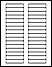 3" x 0.625" Nursery & Daycare Labels