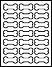 2.3852" x 1.0671" Specialty Label Shapes