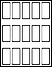 1.3125" x 2.75" Rectangle Labels with Rounded Corners
