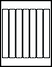 1" x 8.25" Nursery & Daycare Labels
