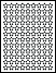 0.75" x 0.75" Holiday Labels