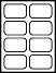 3.5" x 2.125" Nursery & Daycare Labels
