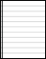 8.25" x 1" Blank Transcription Labels