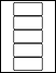 4.5" x 2" Rectangle Labels with Rounded Corners