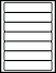 7.5" x 1.5" Nursery & Daycare Labels