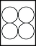 3.9375" Circle Nursery & Daycare Labels