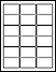2.5" x 1.563" Nursery & Daycare Labels
